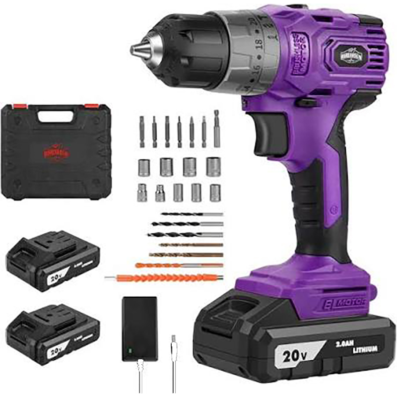20V Brushless Cordless Drill Kit